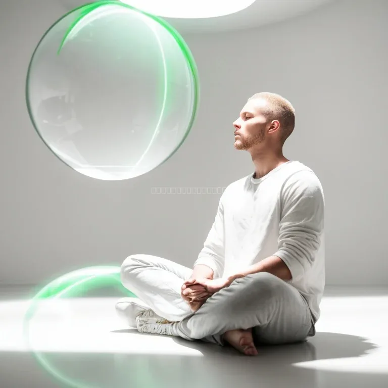 Guided meditation session in Bangkok setting